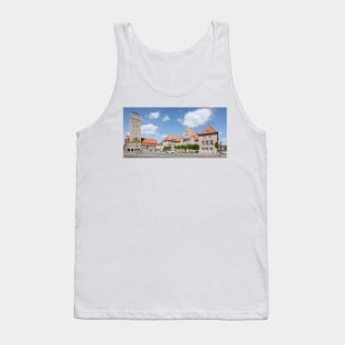 Historic water tower and town hall complex, Art Nouveau, Delmenhorst Tank Top